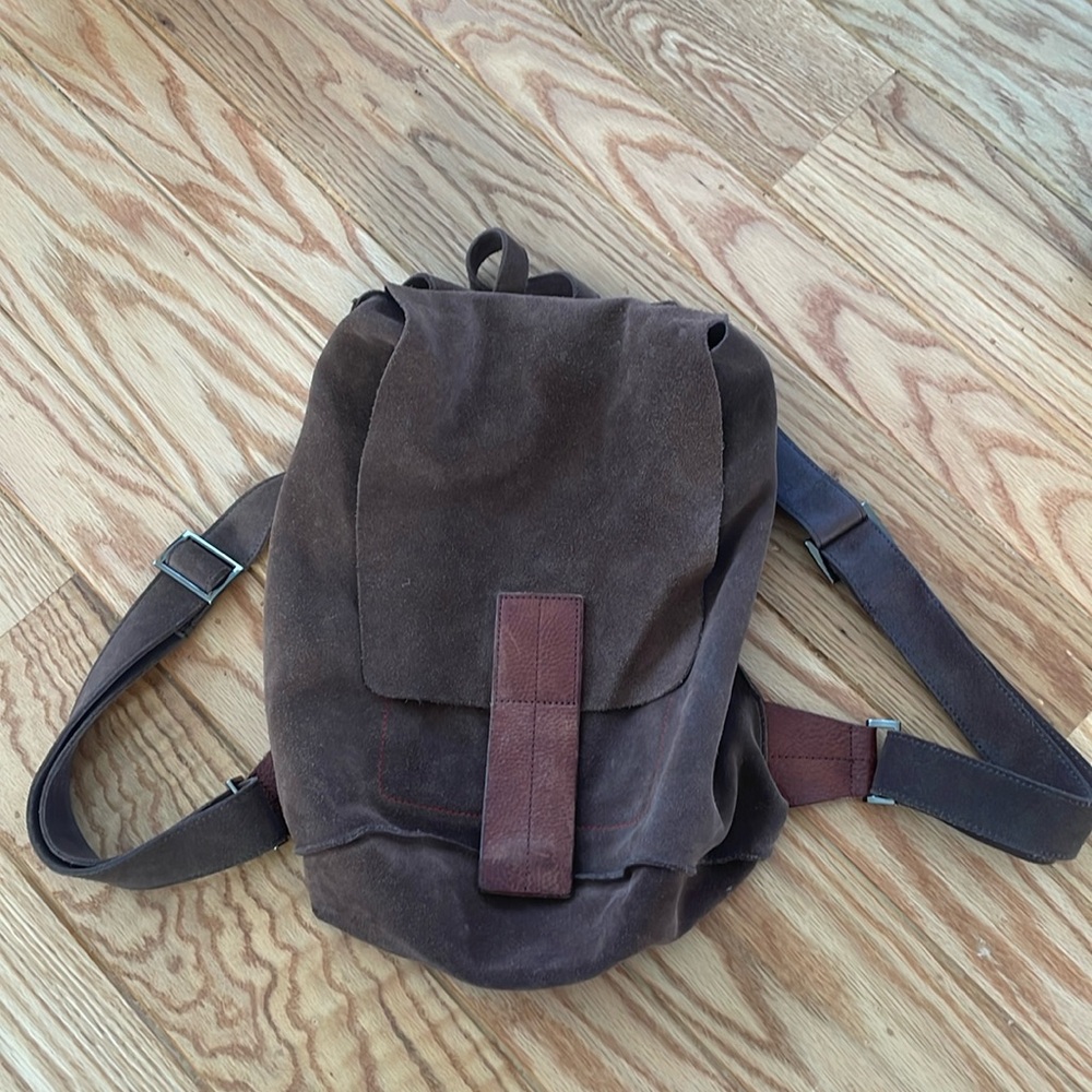 Sundance leather backpack